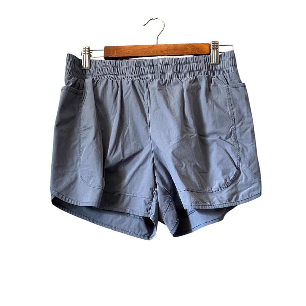 Koralhy Running Shorts Women Medium Blue Gray Excellent Elastic Waist Pockets